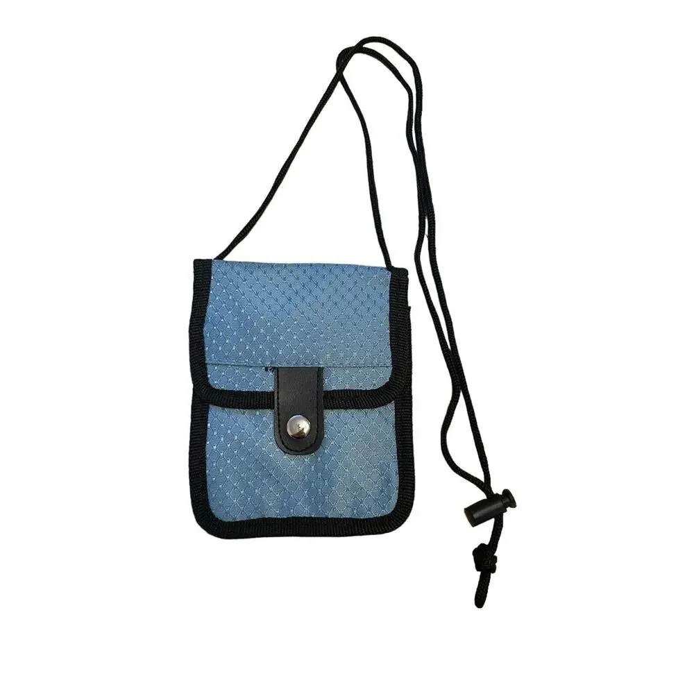 Heys Travelmate V3 Crossbody Utility Bag Unisex Organizer Lined Nylon Light Blue